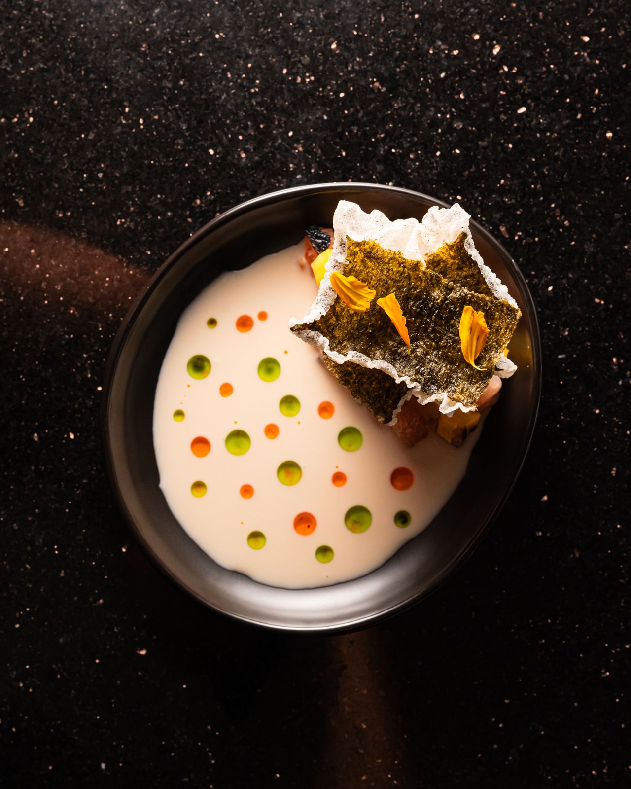 Tasting menu course