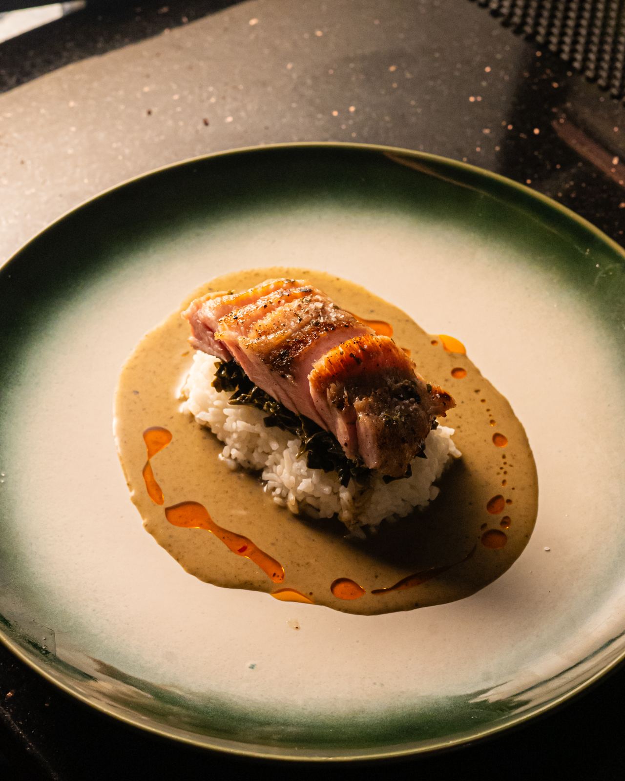 Tasting menu course