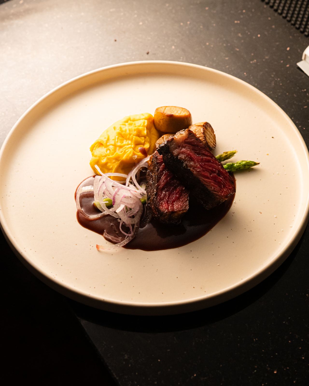 Tasting menu course